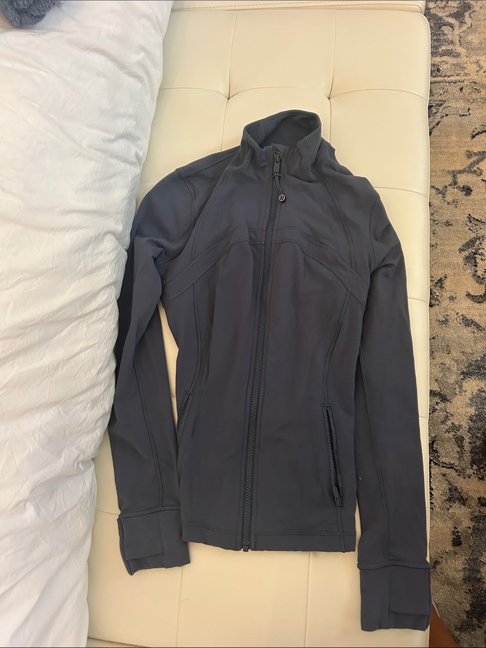 lululemon athletica Dark Slate Gray Full-Zip Jacket